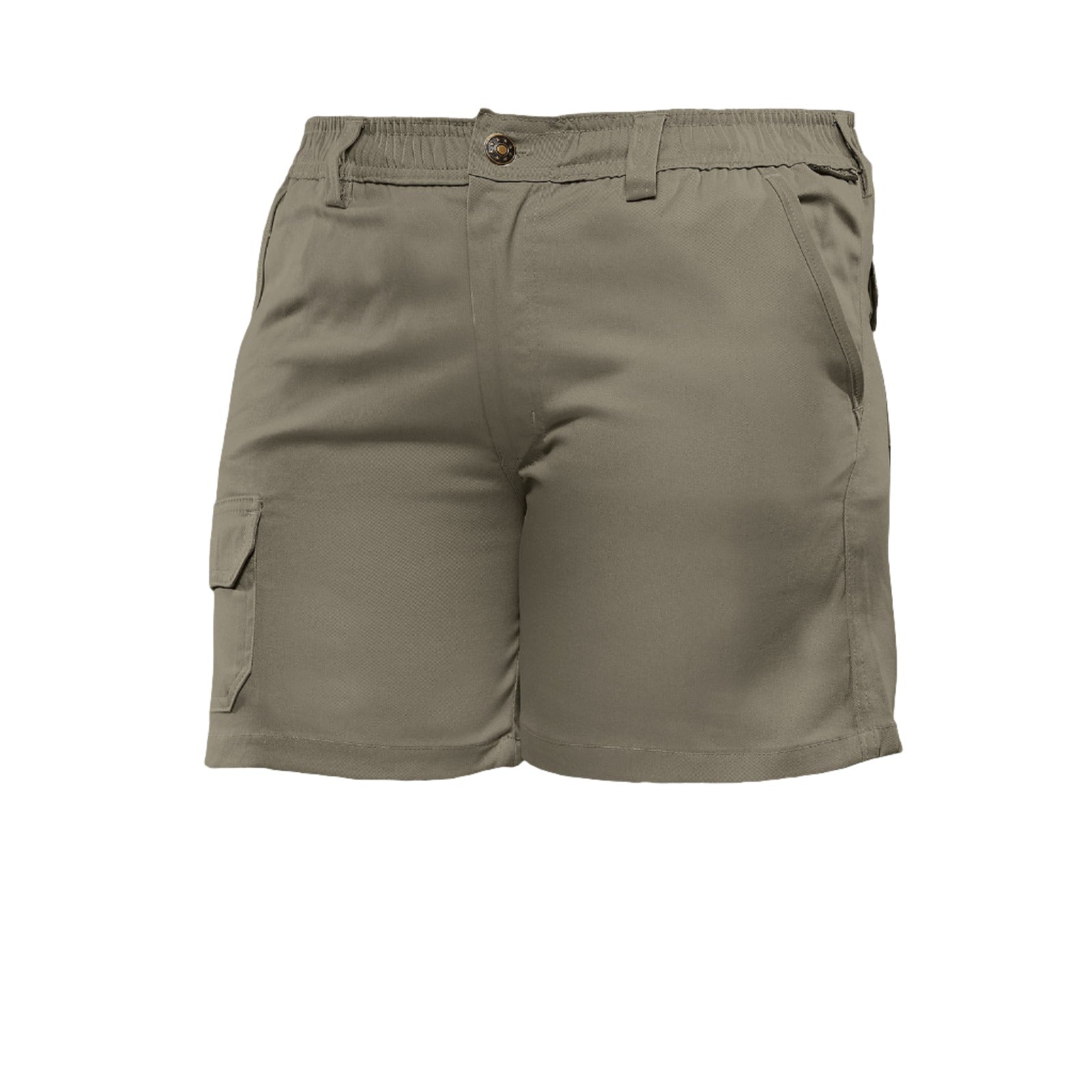 SHORT NUMBI ELASTICATED OLIVE 32 R/WEAR