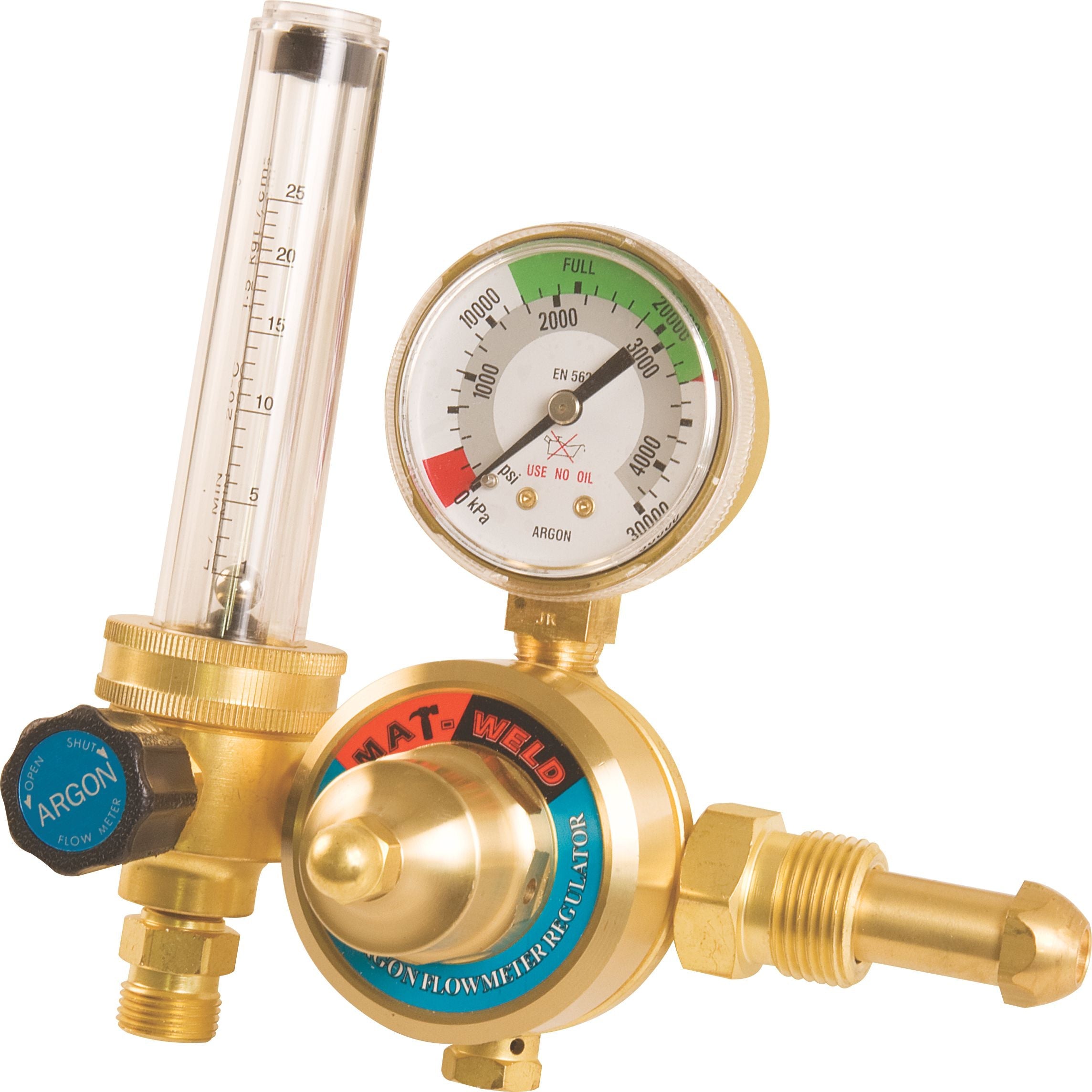 Matweld Regulator Flowmeter Argon/co2