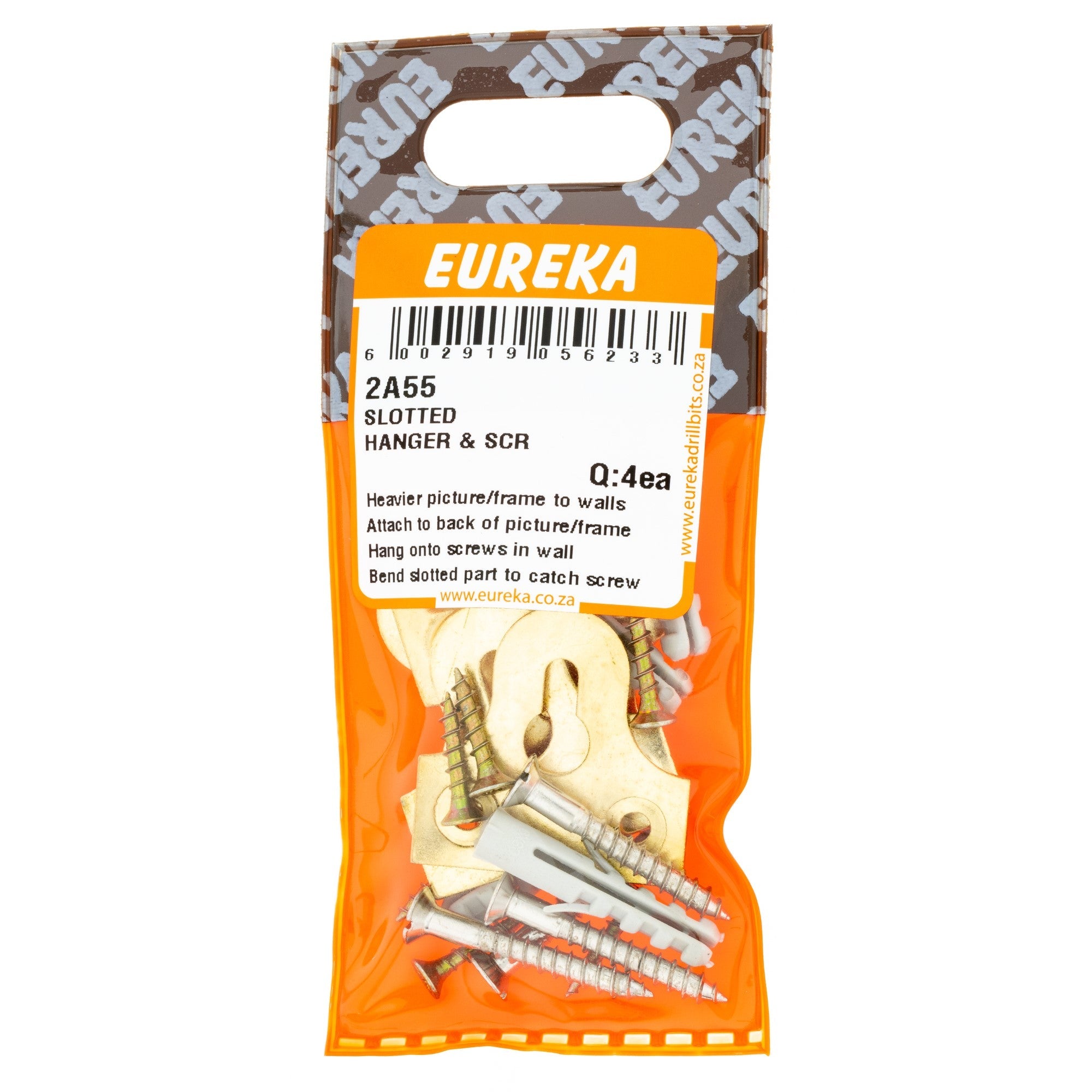 Eureka Picture Hanger Flat Slotted Q:4
