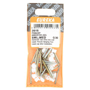 Eureka Pin & Cap Assorted (qc) Sml;med Q:30