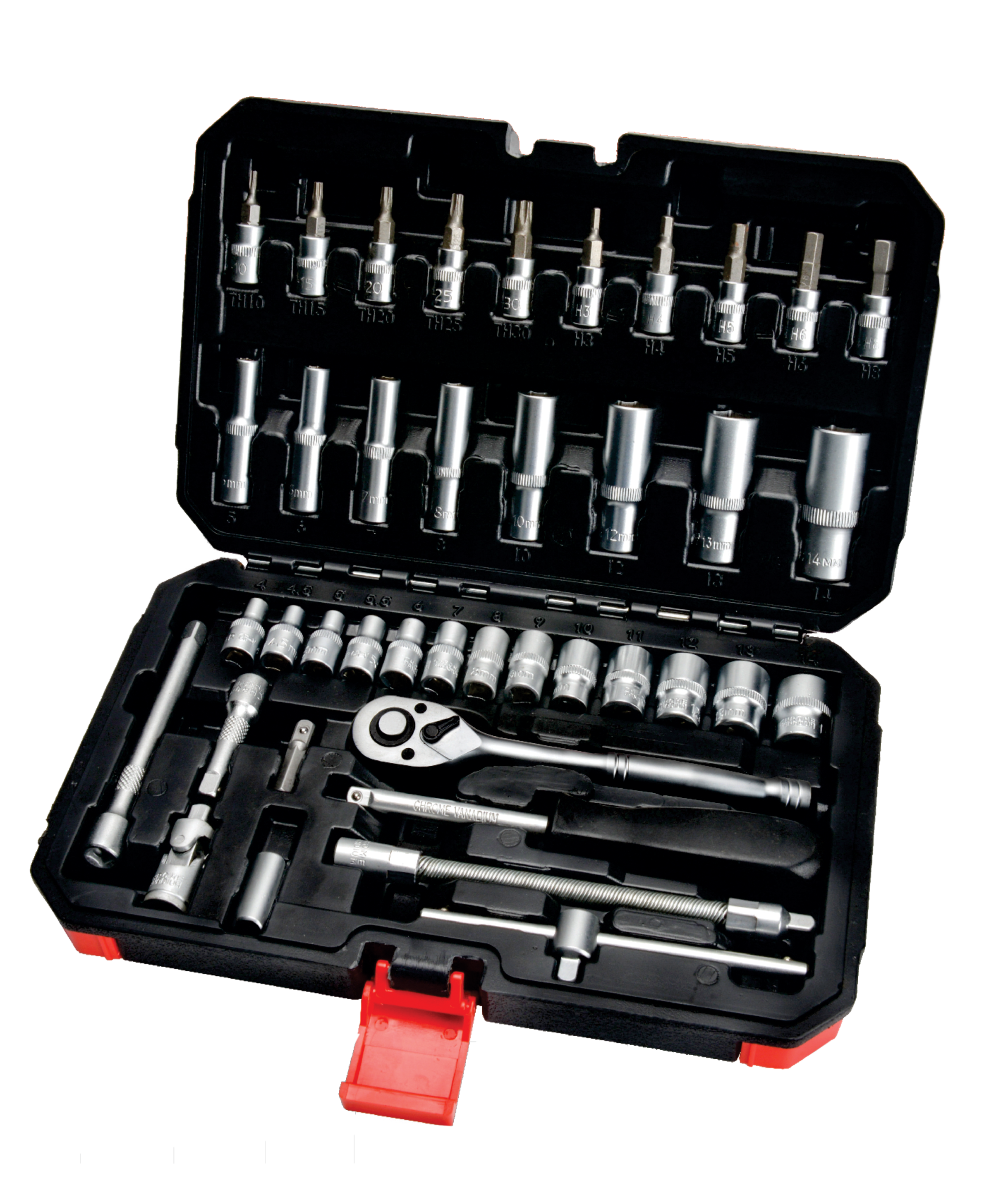 SET SOCKET 40PC 1/4" DRIVE TITAN