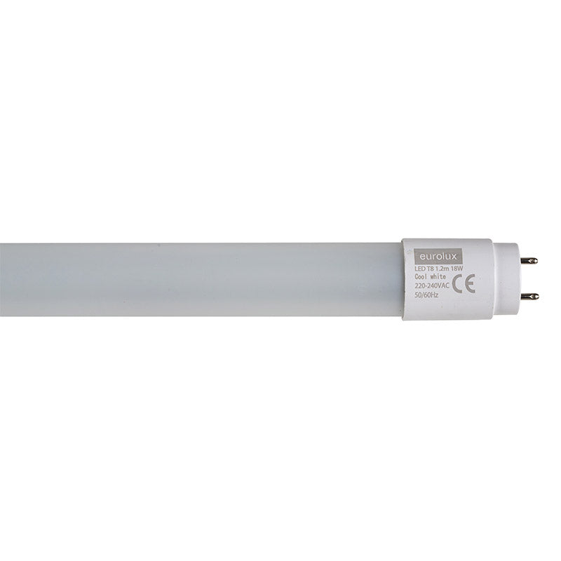 TUBE LED  C/WHITE G13 18W 4FT EUROLUX