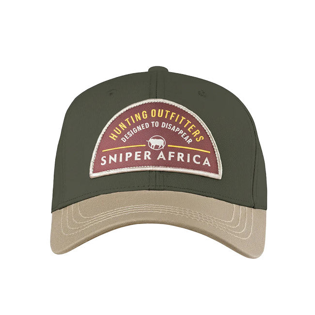 Sniper Hunting Outfitters Cap Olive and Stone