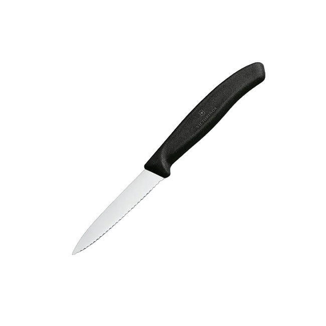 Victorinox Classic Paring Knife Black Serrated 8 cm