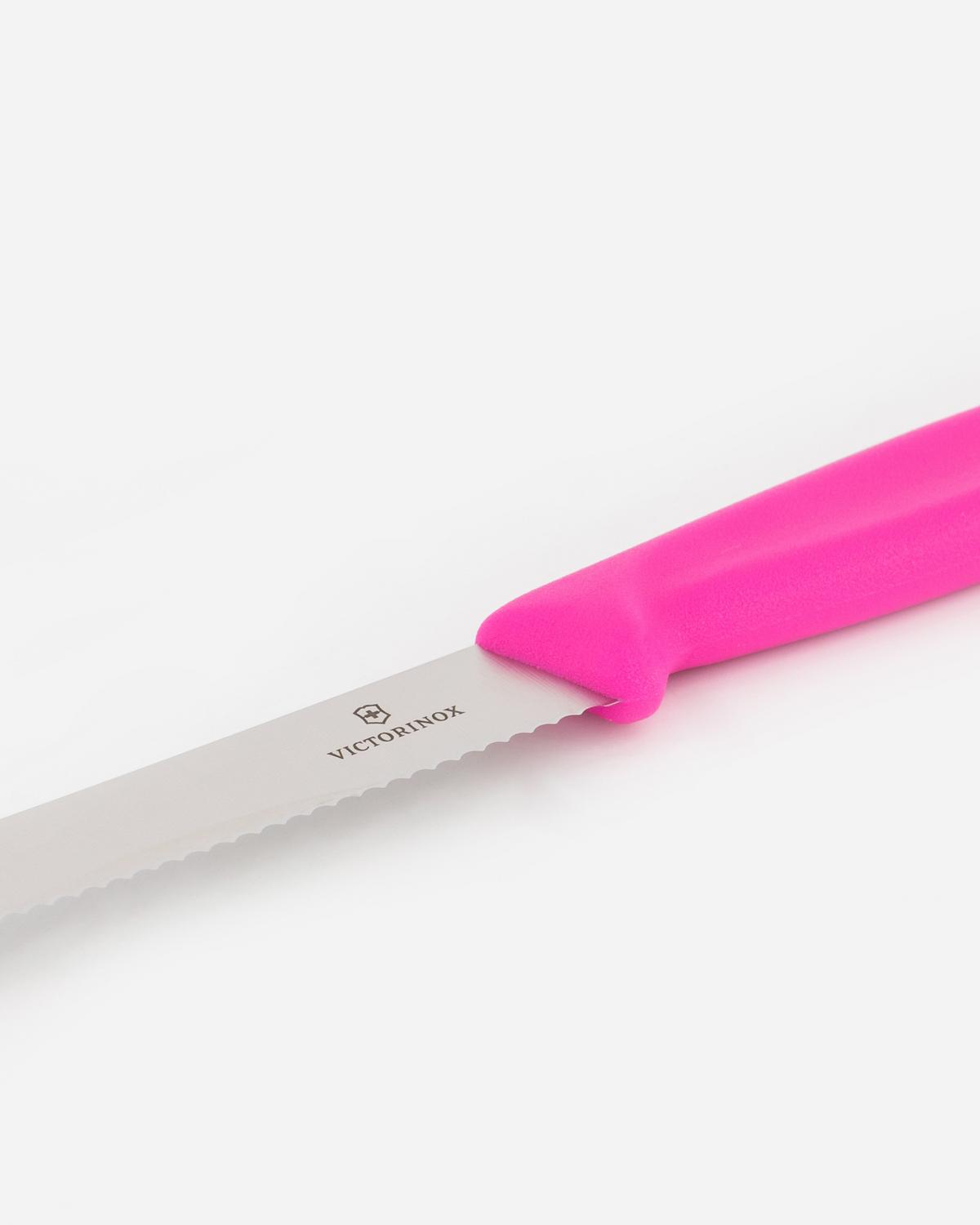 Victorinox Classic Tomato Knife Pink Serrated 11 cm