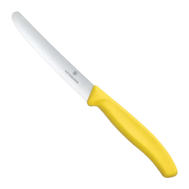 Victorinox Classic Tomato Knife Yellow Serrated 11 cm