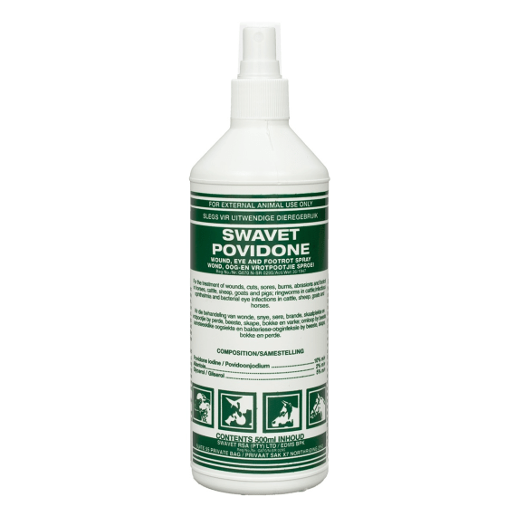 Frontline HLT Povidone Spray 500ml Swavet