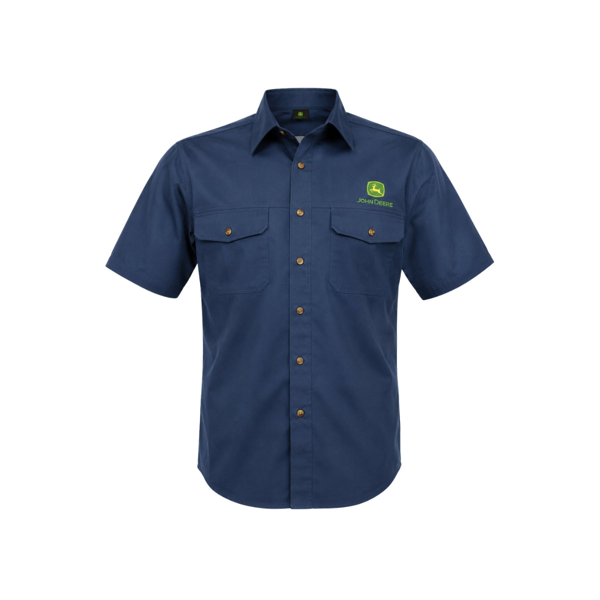 John Deere Mens Shirt Dark Blue