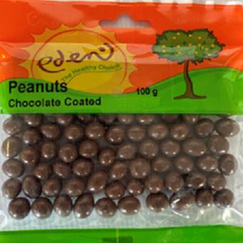 Eden Peanuts Chocolate Coated 100g