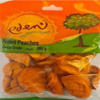 Eden Peach Peeled 250g