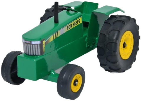 AFRICARS STEEL TOY TRACTOR SMALL