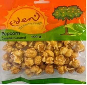 Eden Caramel Popcorn 100g