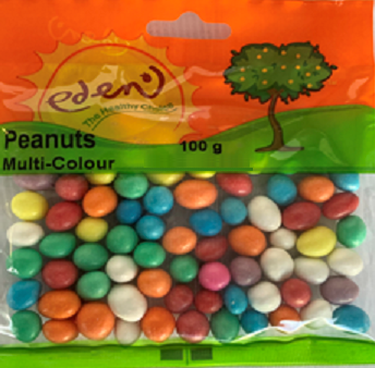 Eden Peanuts Multi Colour 250g
