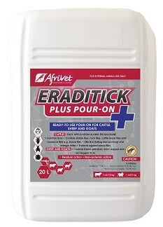 Afrivet Dip Eraditick Plus Pour-on 20L