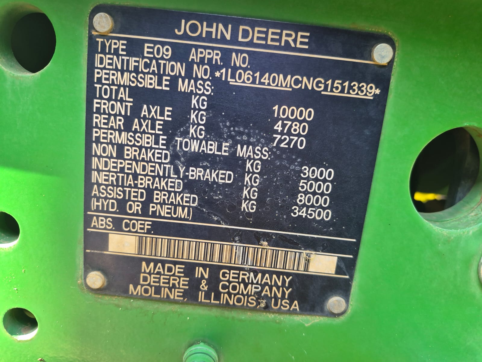 2023 John Deere 6140M – image 5