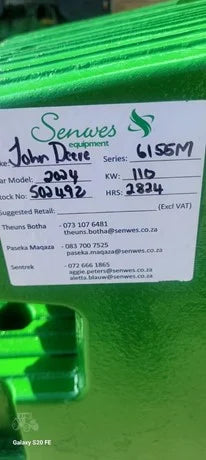 2023 John Deere 6155M