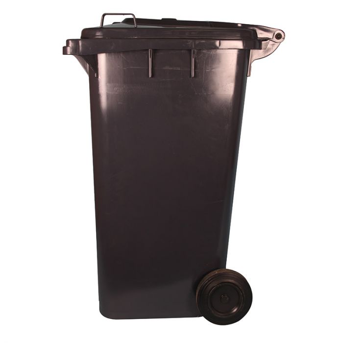Refuse Bin with 2 Wheels Black 240L