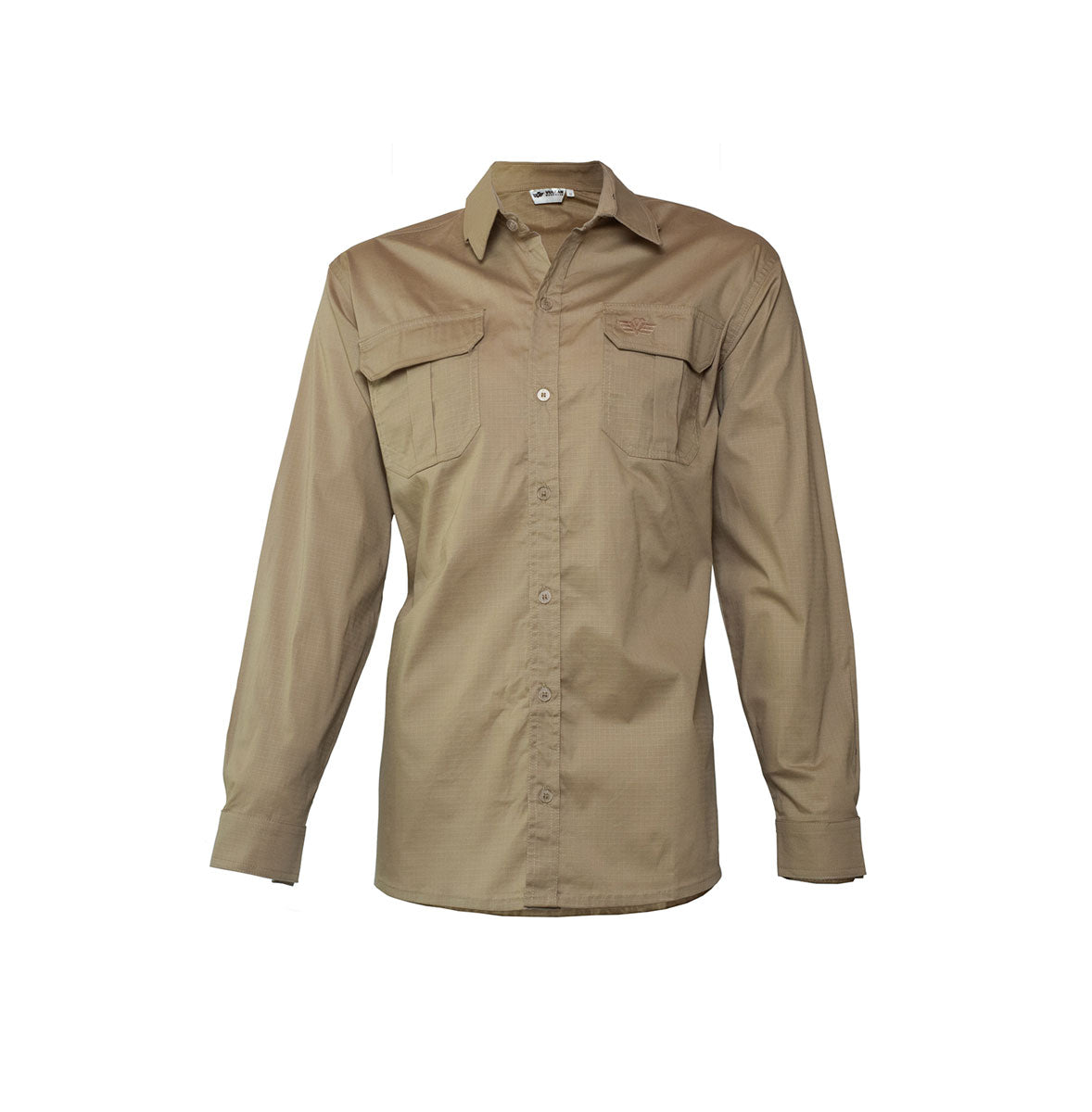 Vulcan Shirt L/s Ripstop Stretch Khaki 3XL Vulc