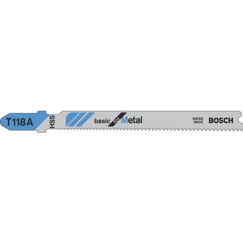 Bosch Jigsaw Blade Hss T 118A Basic Metal Q:3