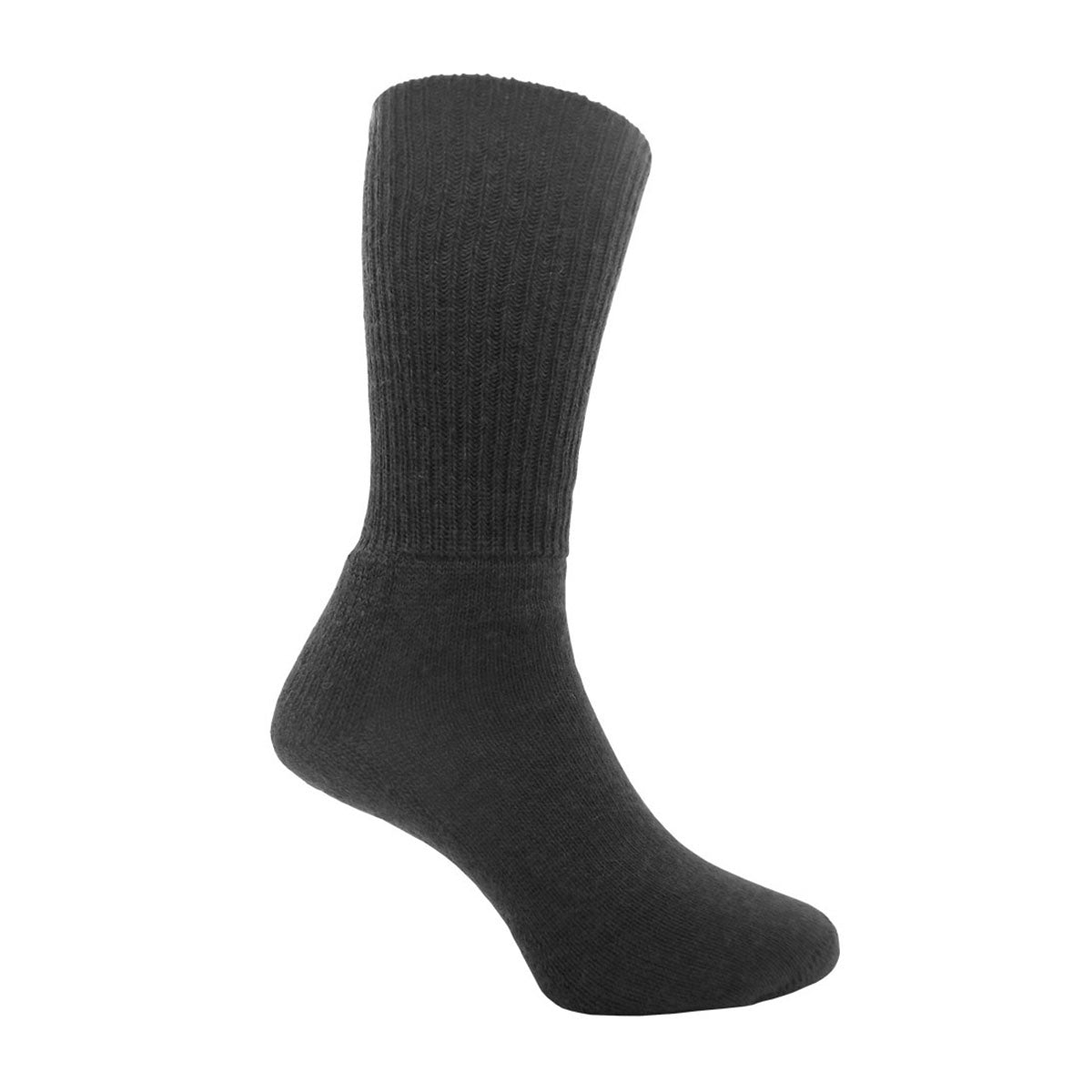 Cape Mohair Sock Boot Charcoal 8-11