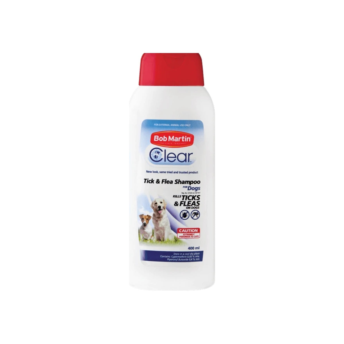 Mynovan B/M Tick & Flea Shampoo Dogs & Puppies 200ml