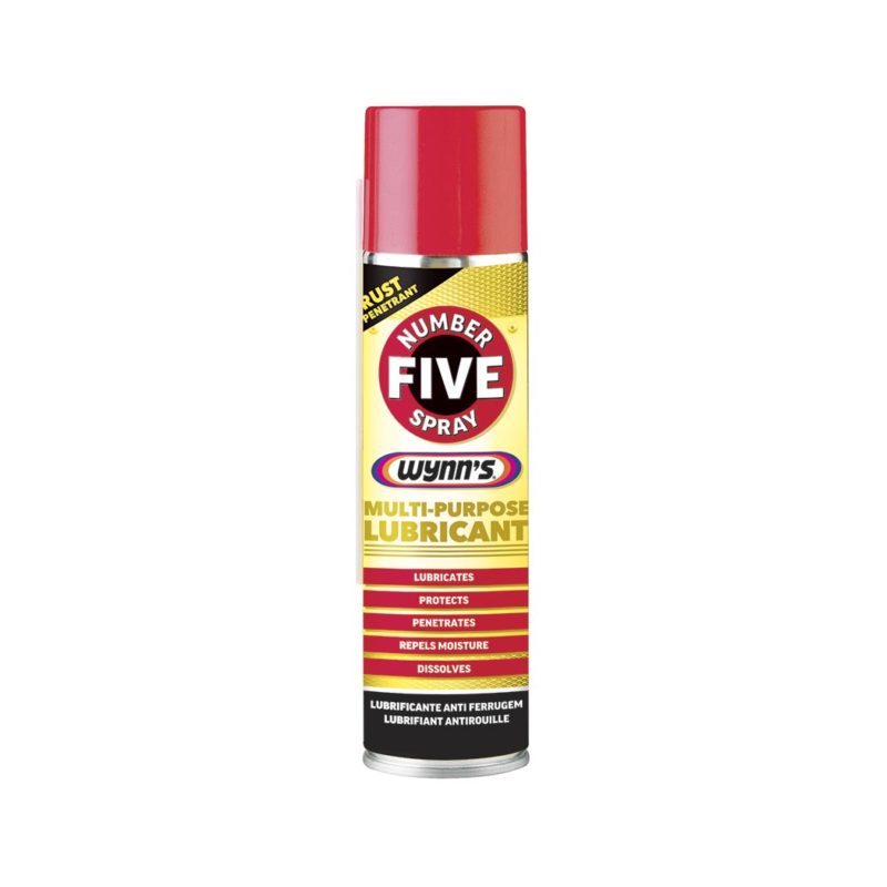 LUBRICANT MULTIP NO5 SPRAY 200ML WYNNS