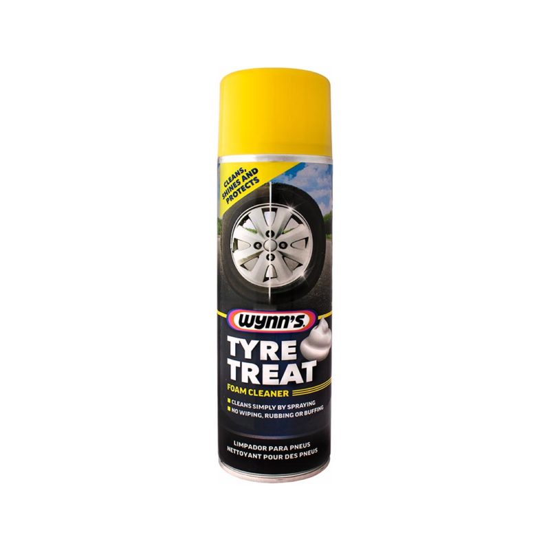 TYRE CLEAN AND SHINE 400ML WYNNS