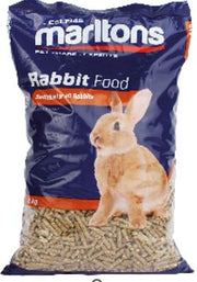 RABBIT PELLETS 4KG MARLTONS