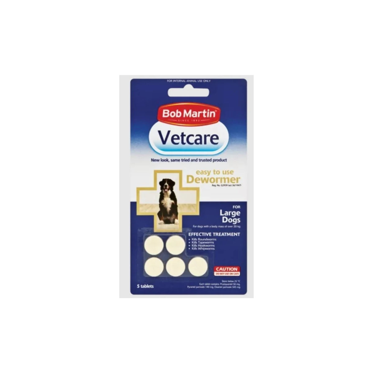 Mynovan B/m Dewormer L Dogs 5TAB