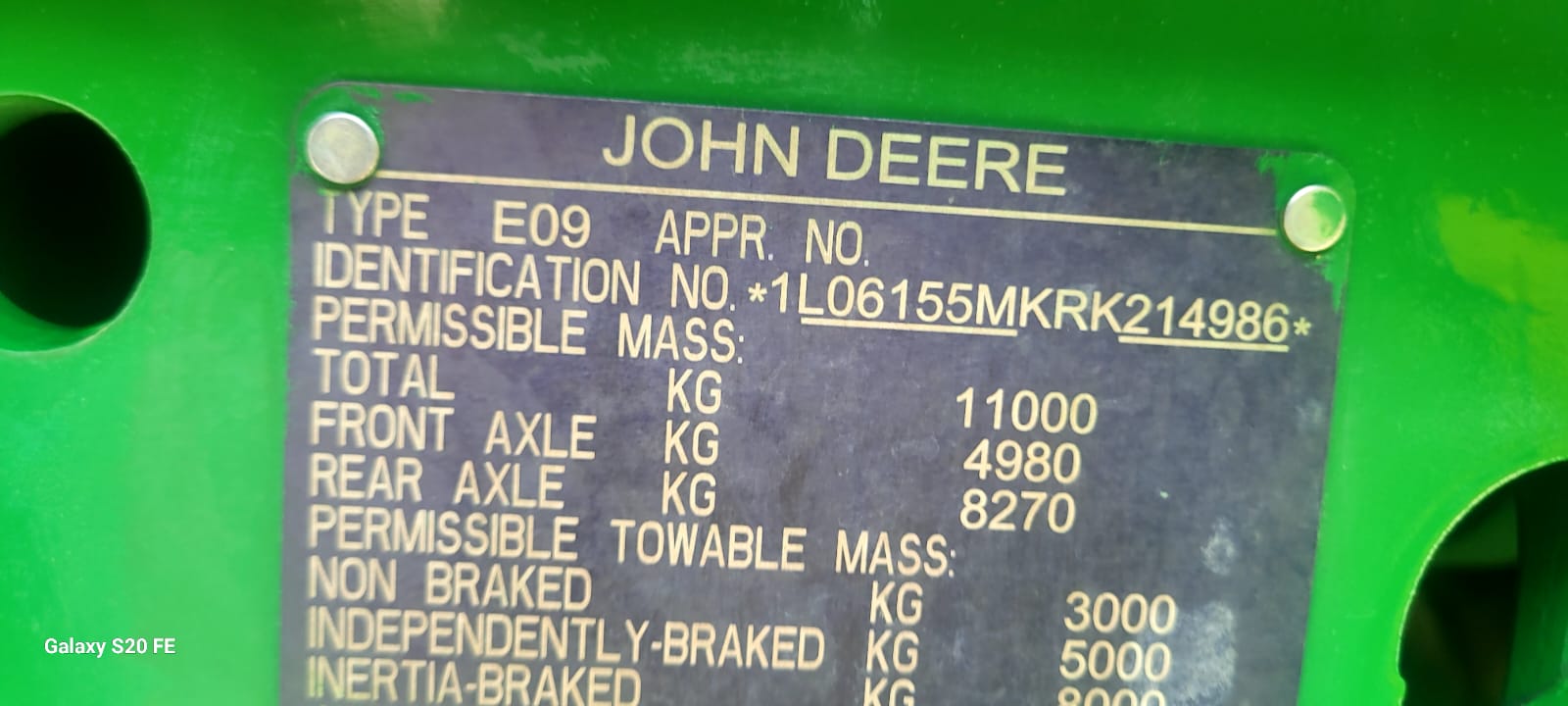 2024 John Deere 6155 M Cab – image 5