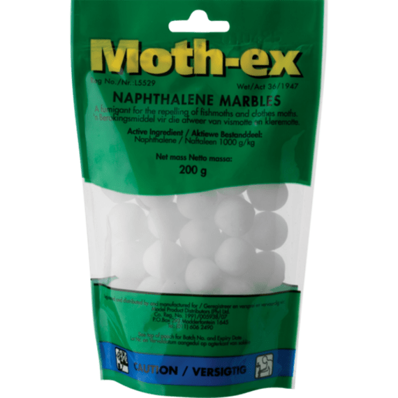 MOTH-EX MOTHBALLS 200G