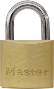 PADLOCK ECONOMY BRASS 50MM MASTER