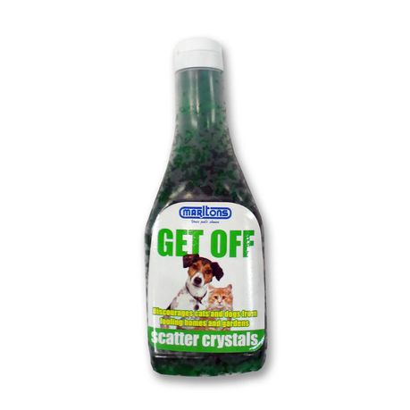 Marltons Crystals Scatter Get Off My Garden 450g