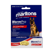 Marltons Wormpro Lrg Dogs 4's