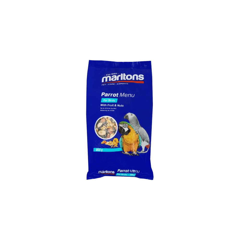 Marltons Parrot - Fruit and Nut 800g