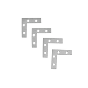Mackie Bracket Corner Flat E/galv 50mm