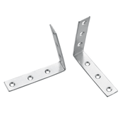 Mackie Bracket Corner E/galv 75 x 75mm