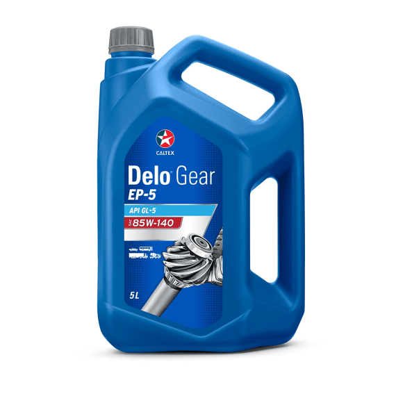 OIL DELO GEAR EP-5 SAE 85W140 5L CALTEX
