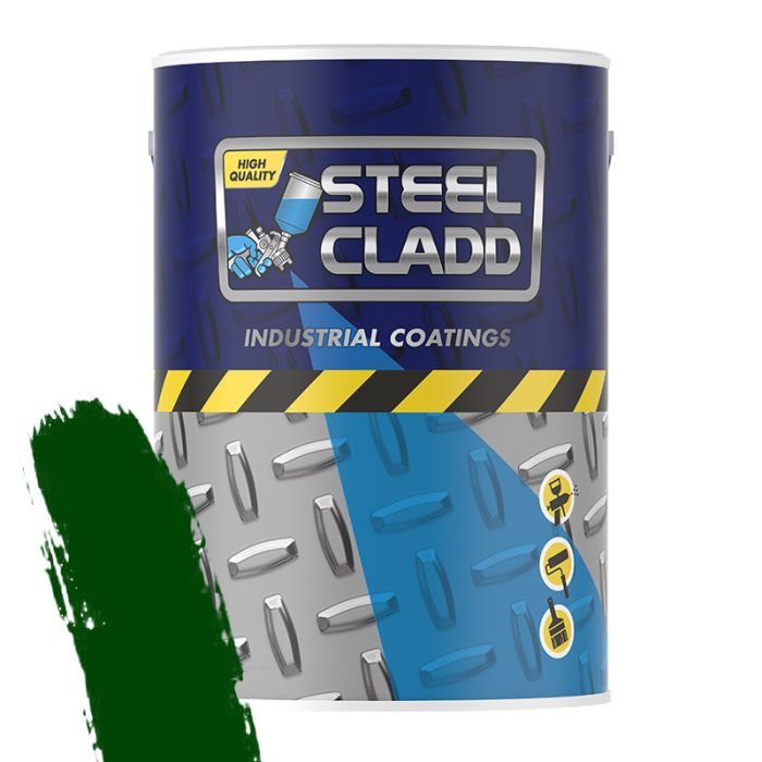 Steel Cladd Qd 5L Enamel Lister Grn
