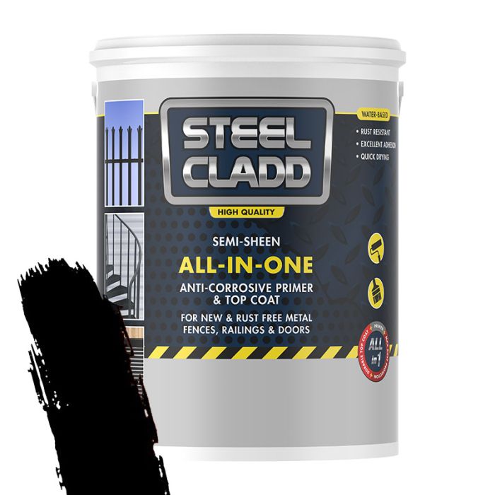 Steel Cladd All-in-one Black 5L