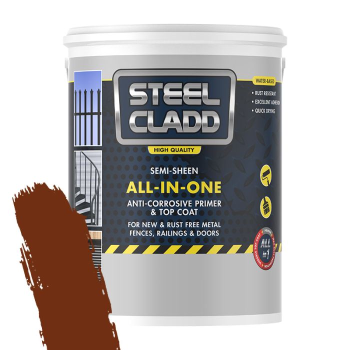 Steel Cladd All-in-one Brwn 1L