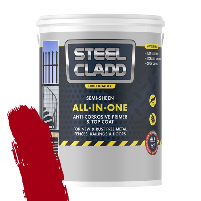 Steel Cladd All-in-one Red 5L