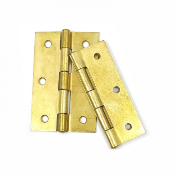 HINGE BUTT B/PLATED 75X41MM MACKIE