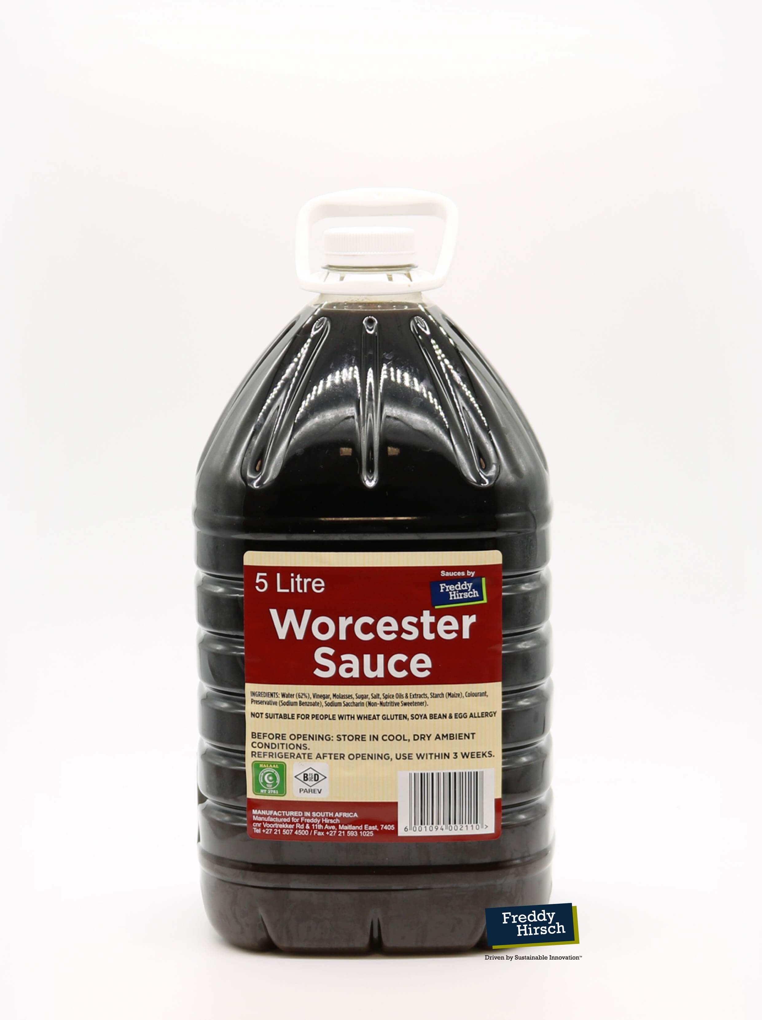 Freddy Hirsch Worcester Sauce 5L