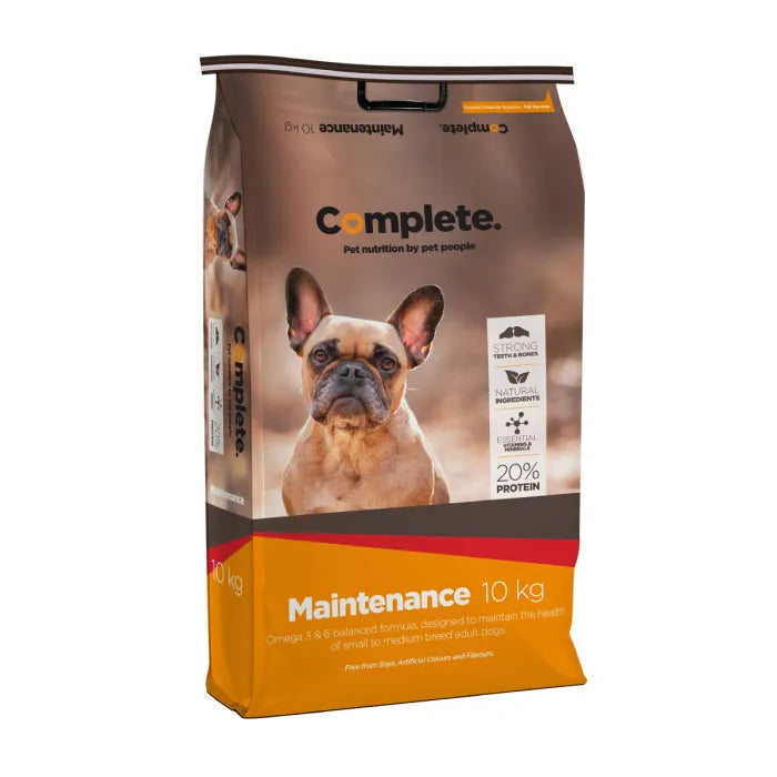 Dog Food Complete Maintenance SML 10kg
