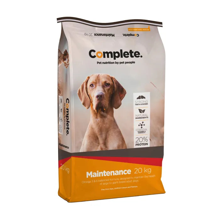 Dog Food Complete Maintenance LRG 20kg