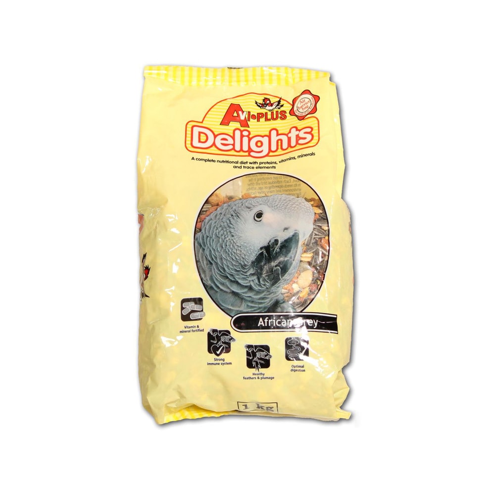 Avi-Plus Seed Parrot African Grey 1kg