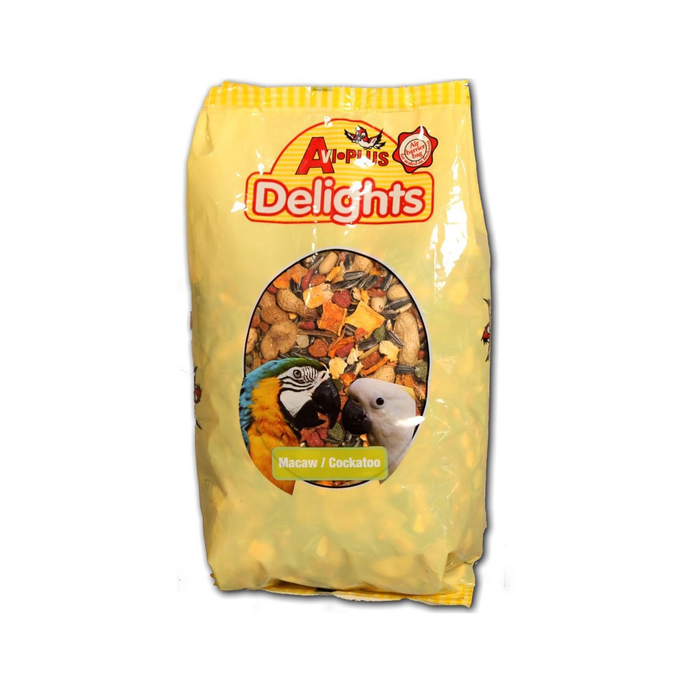 Avi-Plus Seed Parrot Macaw&cockatoo 1kg