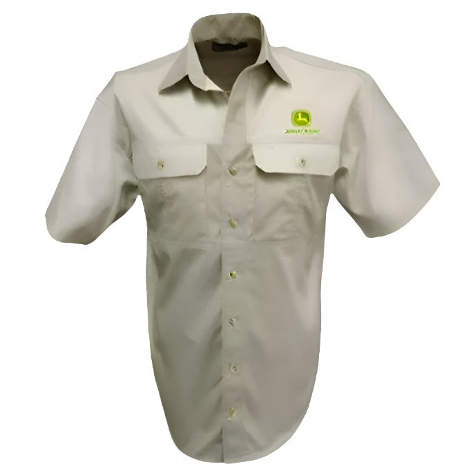 John Deere Shirt Two Tone Safari & Stone – Move