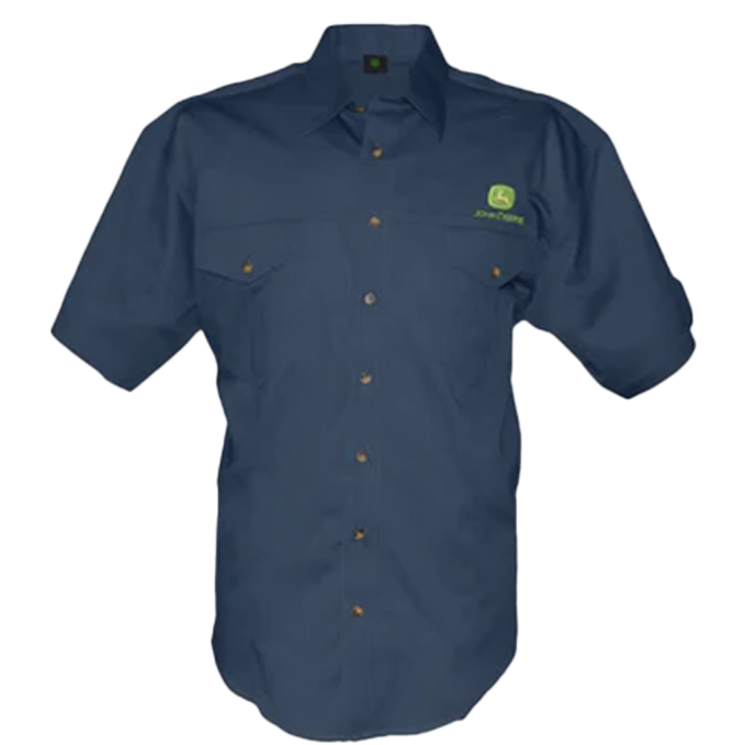 John Deere Mens Shirt Dark Blue 3XL John D